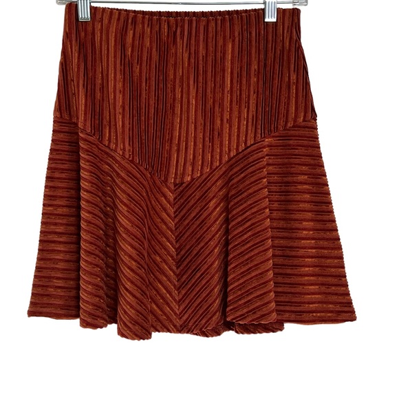 Free People Camden Ribbed Mini Skirt NWT - Picture 3 of 5